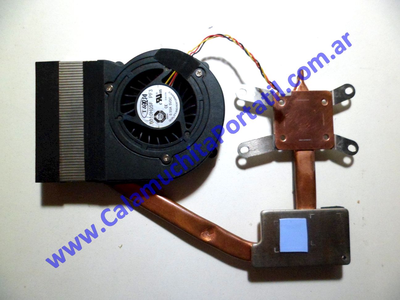 Cooler C/Disipador MSI VR603X - MS-163K ⋆ Calamuchita Portátil Cooler C/Disipador MSI VR603X - MS-163K