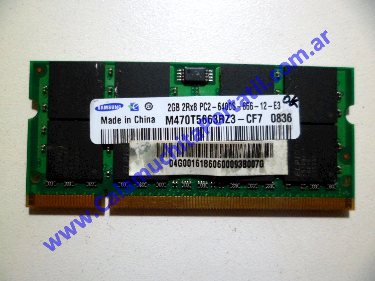 Memoria Asus X58L ⋆ Calamuchita Portátil Memoria Asus X58L