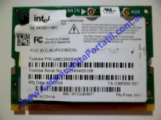Placa Wifi Toshiba Tecra A5-SP559