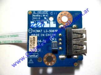 Placa USB Lenovo G555 - 0873 ⋆ Calamuchita Portátil Placa USB Lenovo G555 - 0873