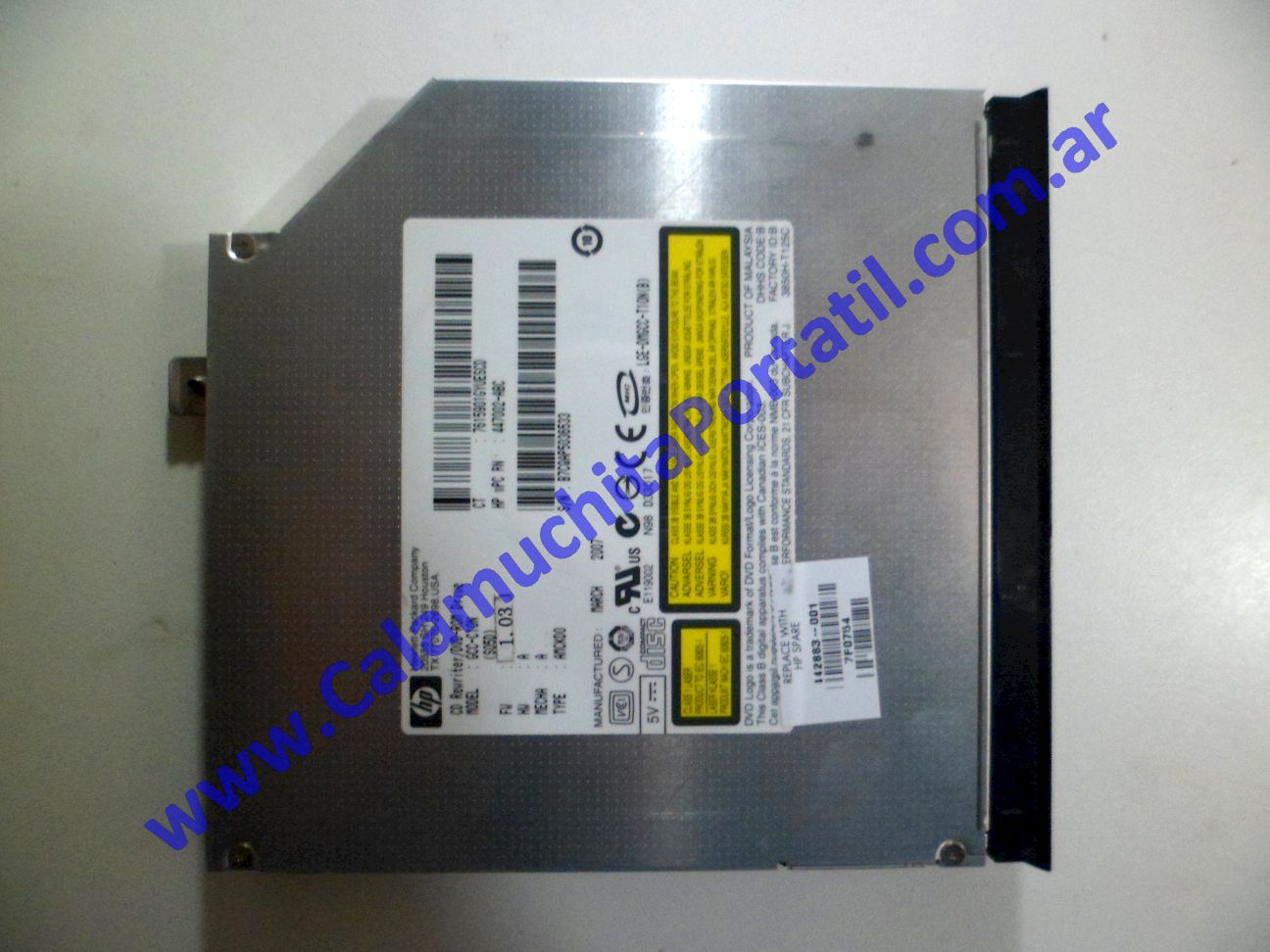 Lectora DVD Compaq Presario F500 - F505LA ⋆ Calamuchita Portátil Lectora DVD Compaq Presario F500 - F505LA