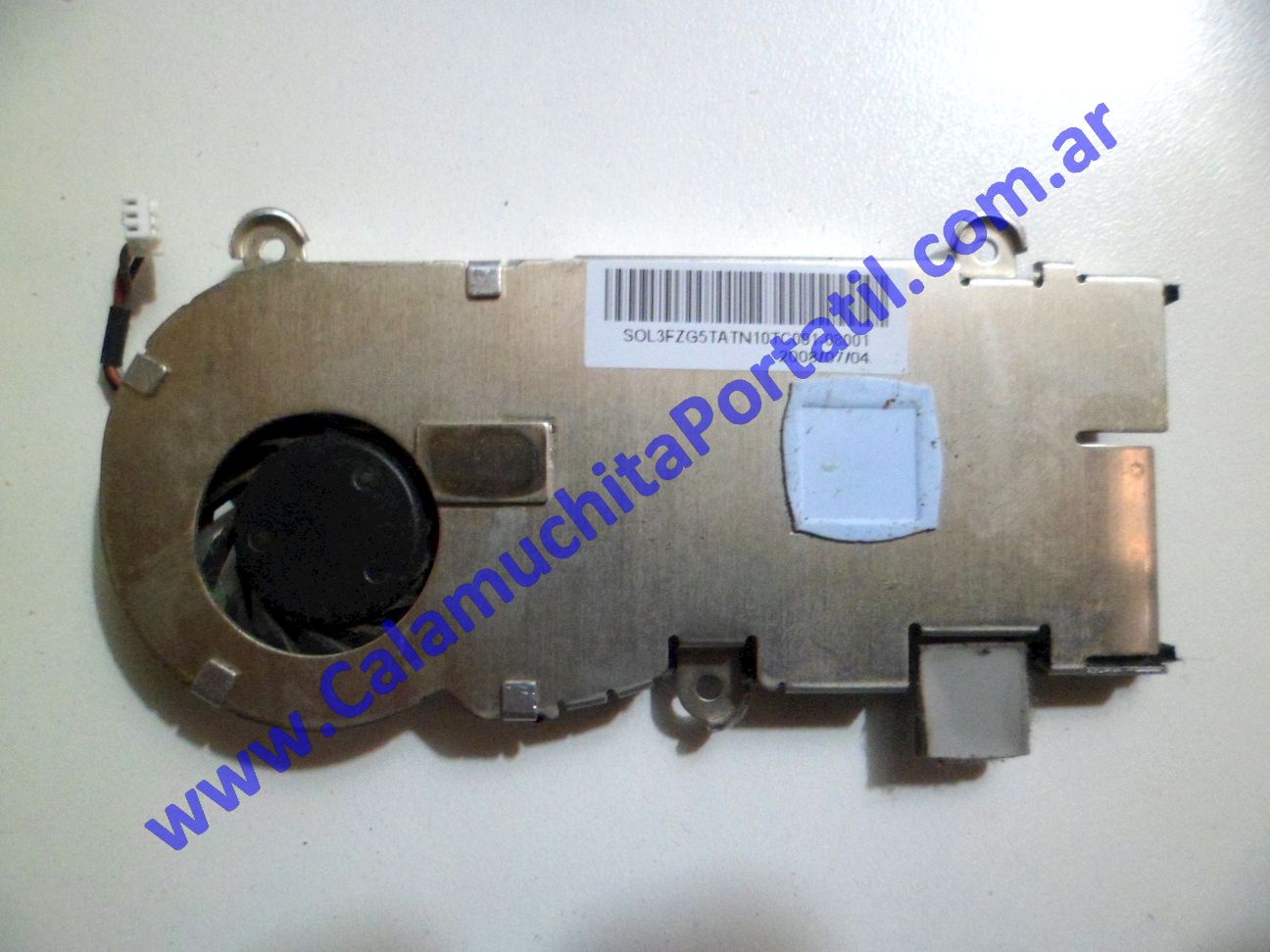 Cooler C/Disipador Acer Aspire One ZG5 ⋆ Calamuchita Portátil Cooler C/Disipador Acer Aspire One ZG5
