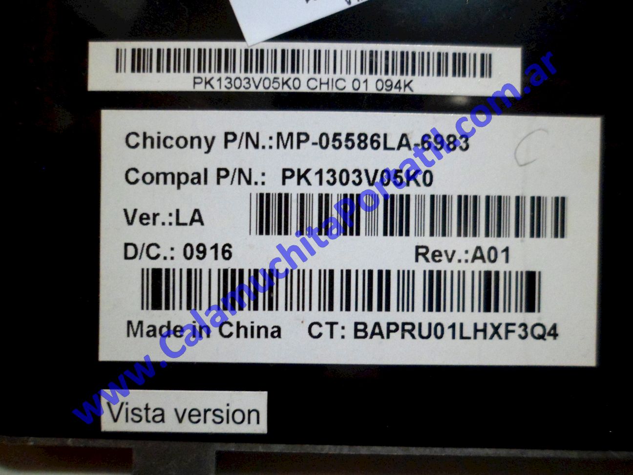 Teclado Compaq Presario CQ40-630la - WD222LA#AC8 ⋆ Calamuchita Portátil Teclado Compaq Presario CQ40-630la - WD222LA#AC8