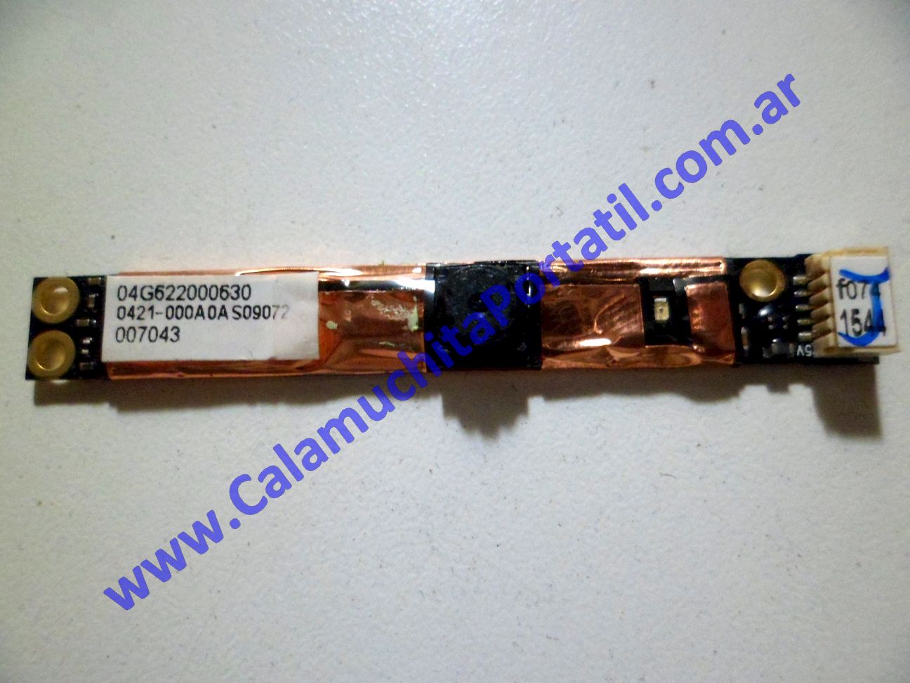 Webcam Asus Eee PC 1000HA ⋆ Calamuchita Portátil Webcam Asus Eee PC 1000HA