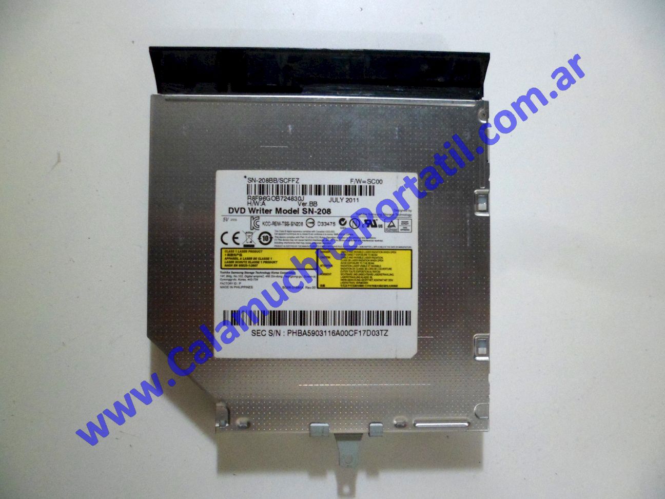 Grabadora DVD Samsung RV511 - NP-RV511 ⋆ Calamuchita Portátil Grabadora DVD Samsung RV511 - NP-RV511