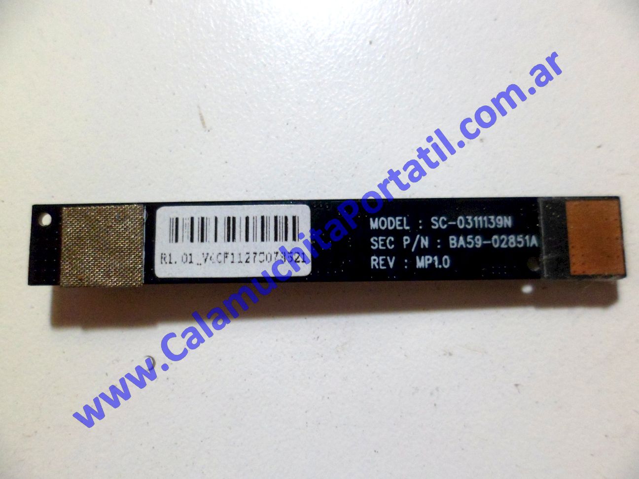 Webcam Samsung RV511 - NP-RV511 ⋆ Calamuchita Portátil Webcam Samsung RV511 - NP-RV511