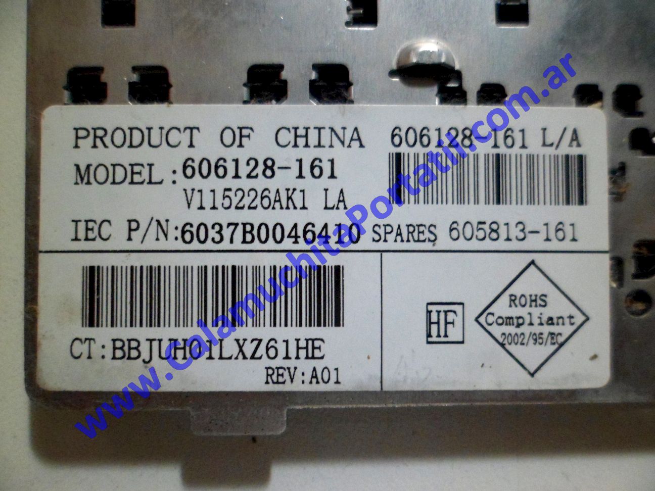 Teclado HP HP 425 - XD057LA#AC8 ⋆ Calamuchita Portátil Teclado HP HP 425 - XD057LA#AC8