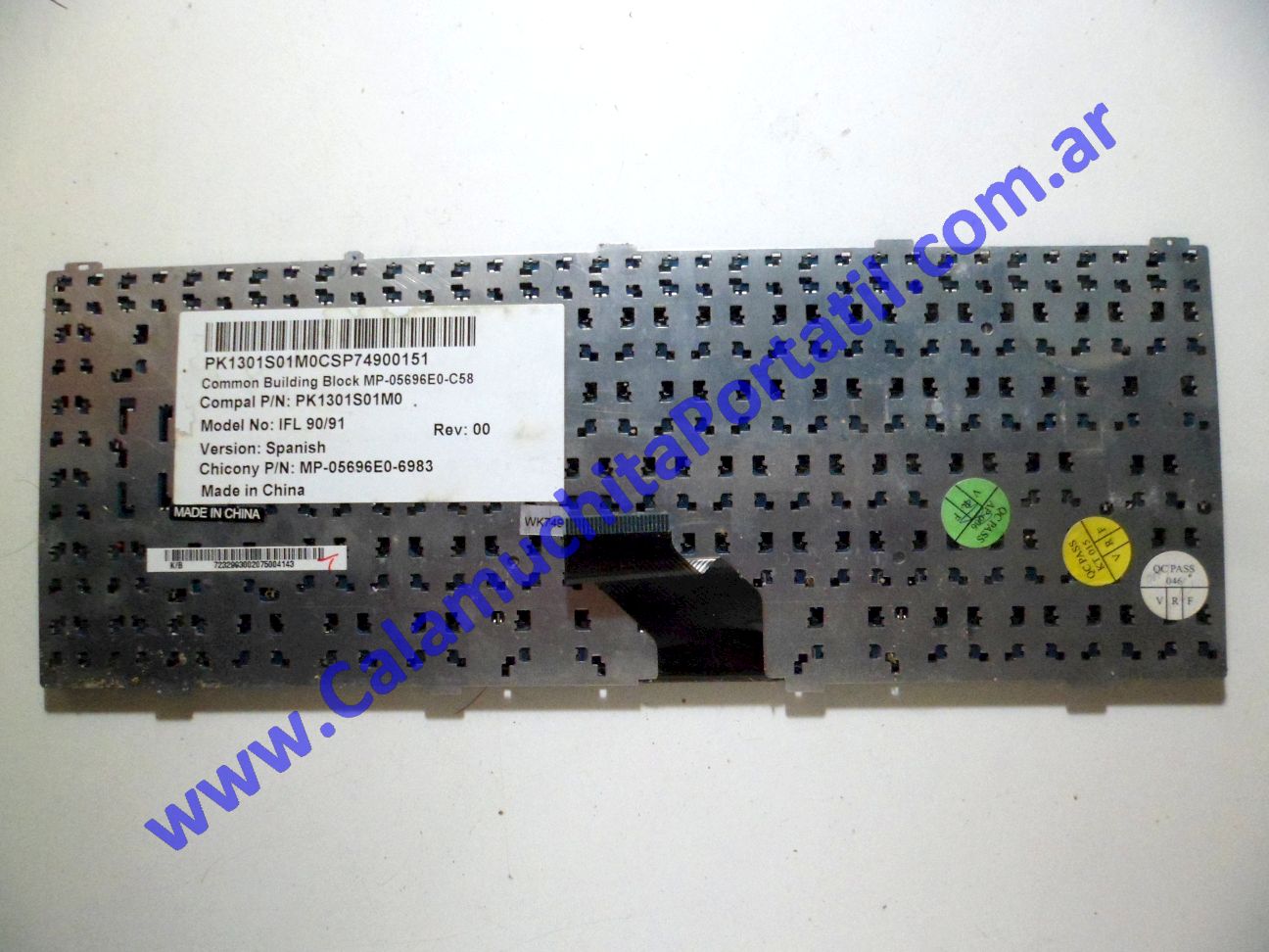 Teclado EXO FT01 ⋆ Calamuchita Portátil Teclado EXO FT01