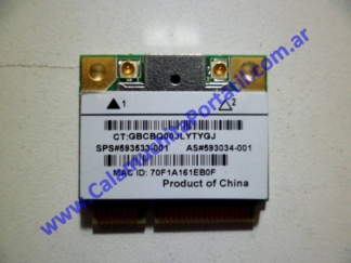 Placa Wifi Compaq Presario CQ42-205LA - WX487LA#AC8