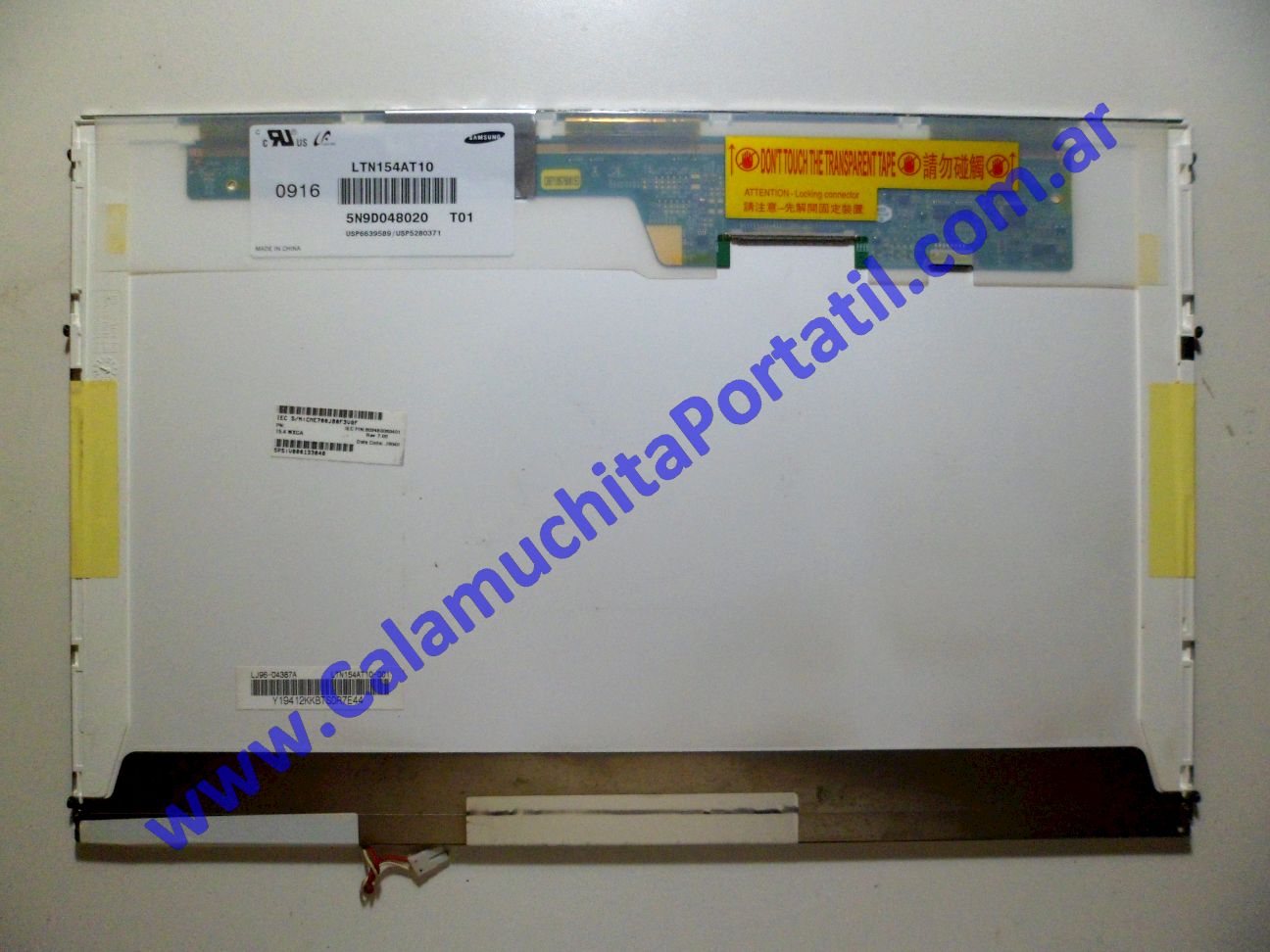 Display Toshiba Satellite L305D-S5934 - PSLC8U-03701Q ⋆ Calamuchita Portátil Display Toshiba Satellite L305D-S5934 - PSLC8U-03701Q