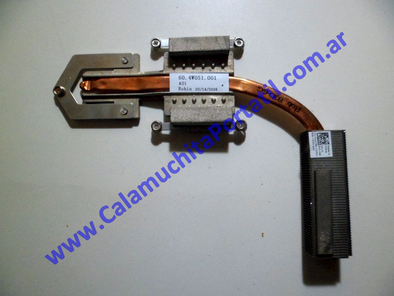 0139UDA1 Disipador Dell Inspiron 1525 - PP29L