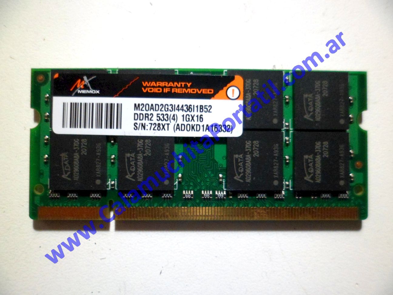 Memoria Asus Z96F ⋆ Calamuchita Portátil Memoria Asus Z96F