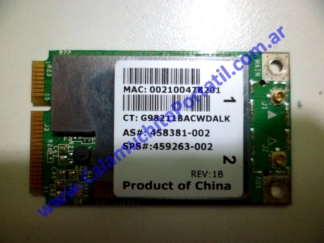 Placa Wifi Compaq Presario V3500 - V3718LA