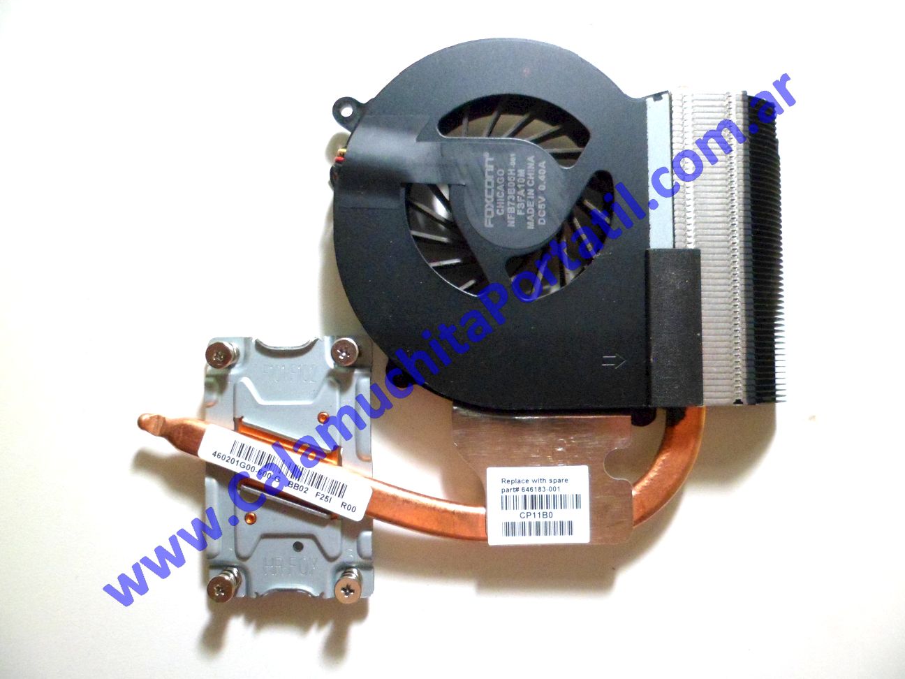 0163VEA1 Cooler Compaq Presario CQ57-311SS - QH668EA#ABE