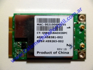 Placa Wifi Compaq Presario CQ40-505la - VD678LA#AC8