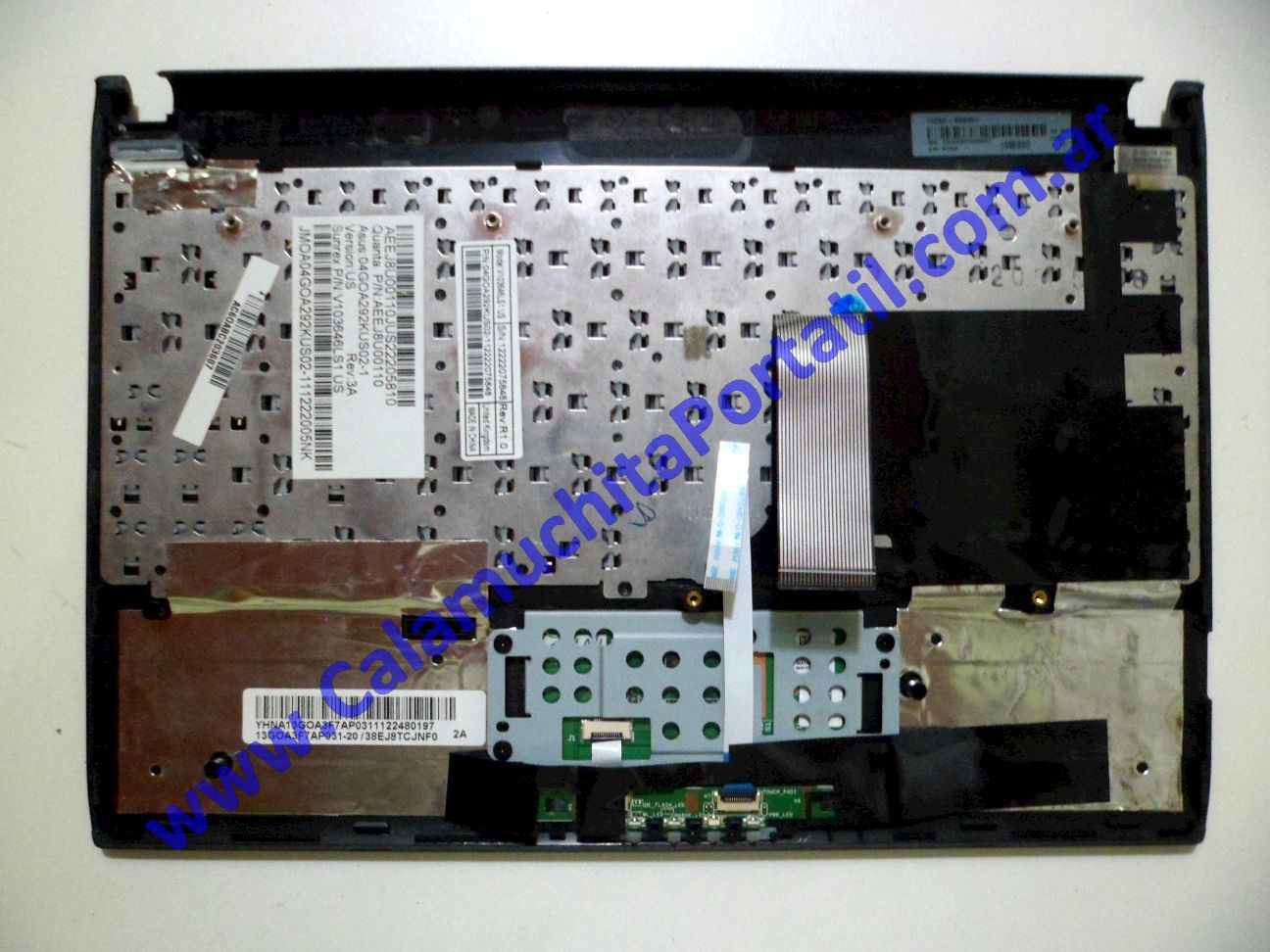 Carcasa Teclado Asus Eee PC 1025C ⋆ Calamuchita Portátil Carcasa Teclado Asus Eee PC 1025C