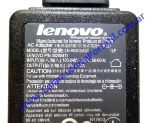 Cargador Lenovo G485 - 20136