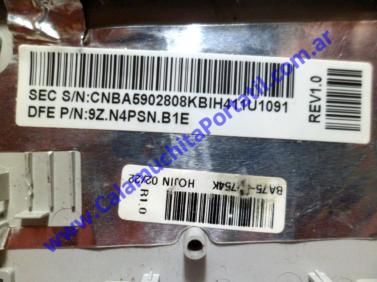 Carcasa Teclado Samsung NF310 - NP-NF310 ⋆ Calamuchita Portátil Carcasa Teclado Samsung NF310 - NP-NF310