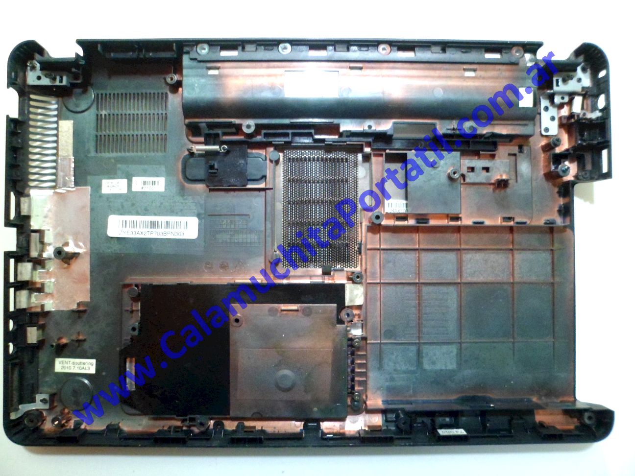 Carcasa Base Compaq Presario CQ42-121LA - WX481LA#AC8 ⋆ Calamuchita Portátil Carcasa Base Compaq Presario CQ42-121LA - WX481LA#AC8