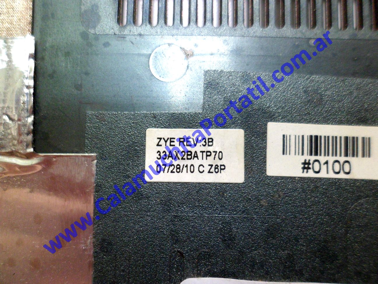 Carcasa Base Compaq Presario CQ42-121LA - WX481LA#AC8 ⋆ Calamuchita Portátil Carcasa Base Compaq Presario CQ42-121LA - WX481LA#AC8