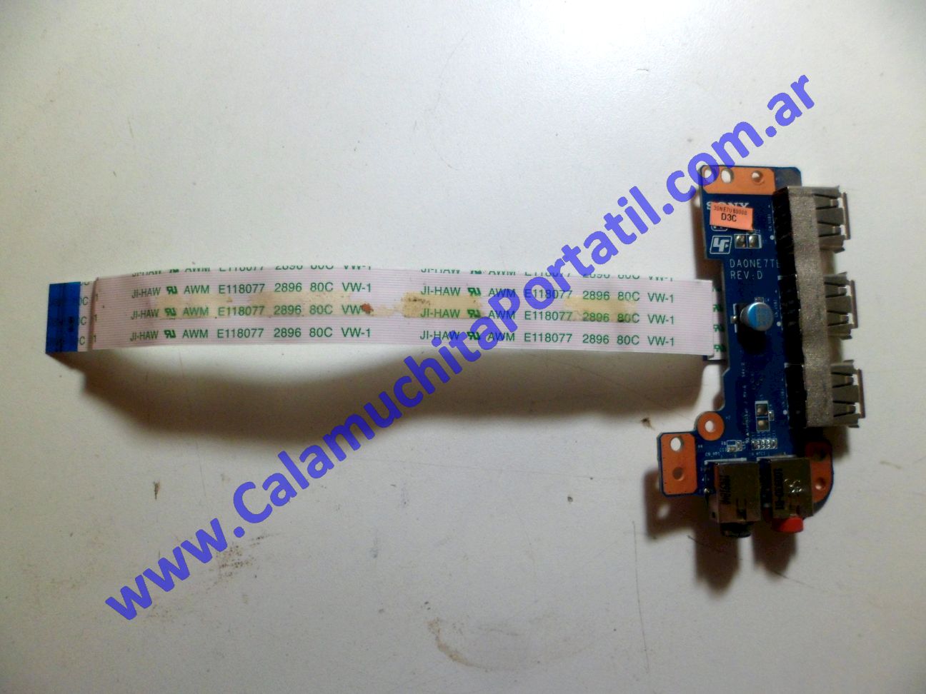 Placa USB Sony Vaio VPCEE33EL - PCG-61611U ⋆ Calamuchita Portátil Placa USB Sony Vaio VPCEE33EL - PCG-61611U