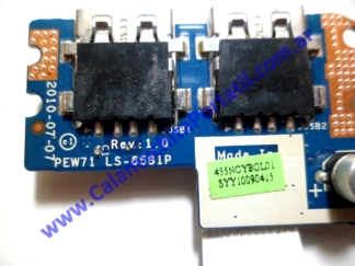 Placa USB Acer Aspire 5552-5205 - PEW76 ⋆ Calamuchita Portátil Placa USB Acer Aspire 5552-5205 - PEW76