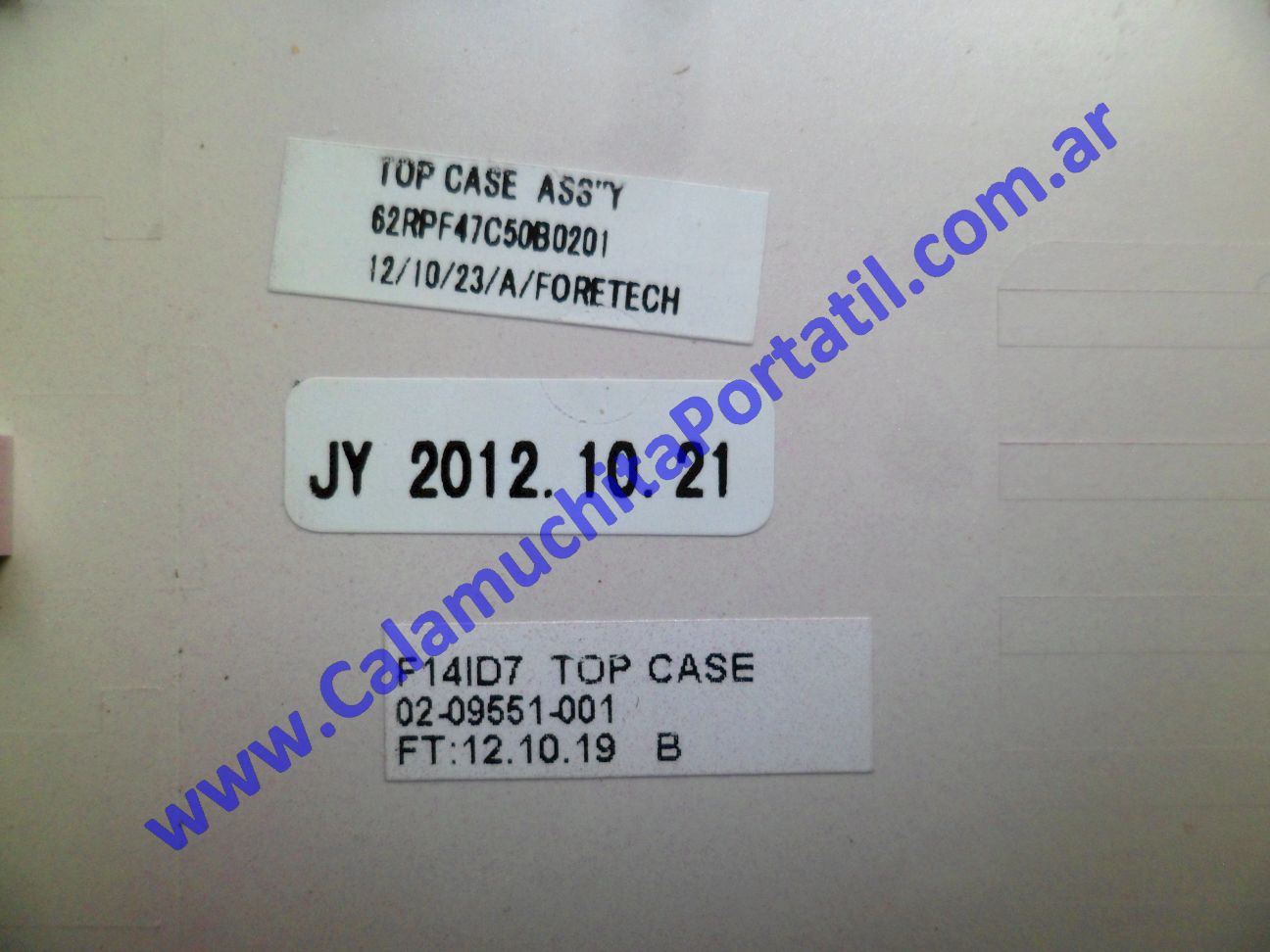 Carcasa Teclado Positivo BGH F-810N ⋆ Calamuchita Portátil Carcasa Teclado Positivo BGH F-810N