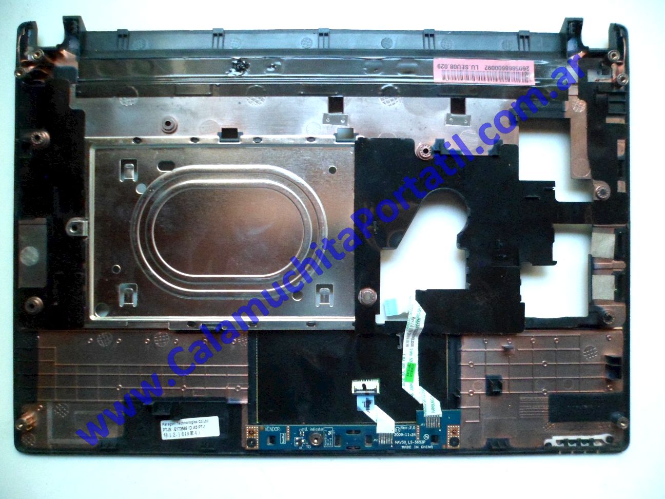 Carcasa Teclado Acer Aspire One D255E-13491 - PAV70 ⋆ Calamuchita Portátil Carcasa Teclado Acer Aspire One D255E-13491 - PAV70