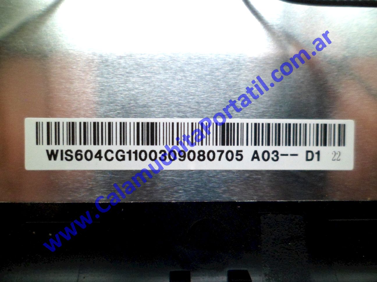 Carcasa Tapa Acer Aspire 5536-5689 - MS2265 ⋆ Calamuchita Portátil Carcasa Tapa Acer Aspire 5536-5689 - MS2265