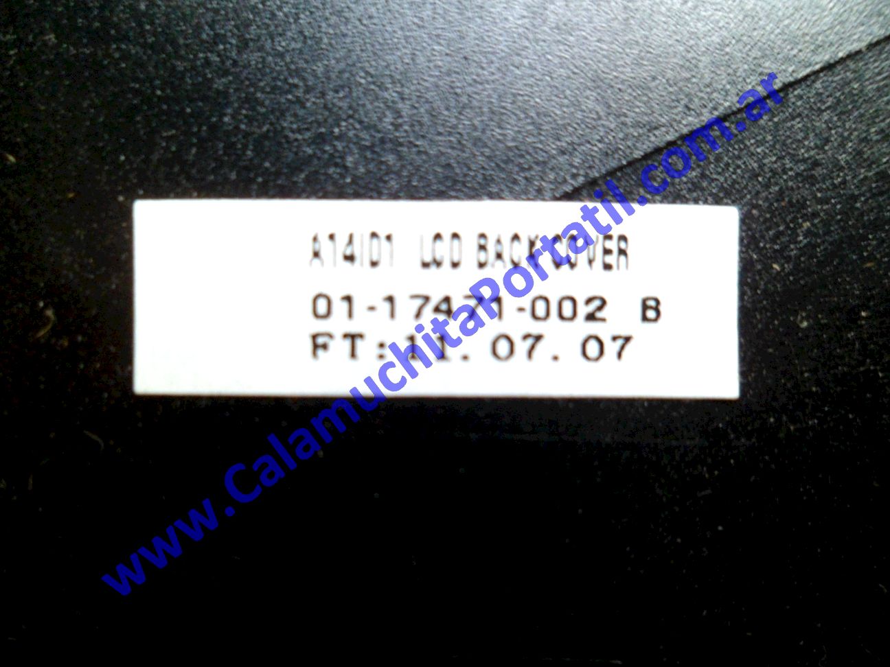 Carcasa Tapa Positivo BGH J-400 - J-410 ⋆ Calamuchita Portátil Carcasa Tapa Positivo BGH J-400 - J-410