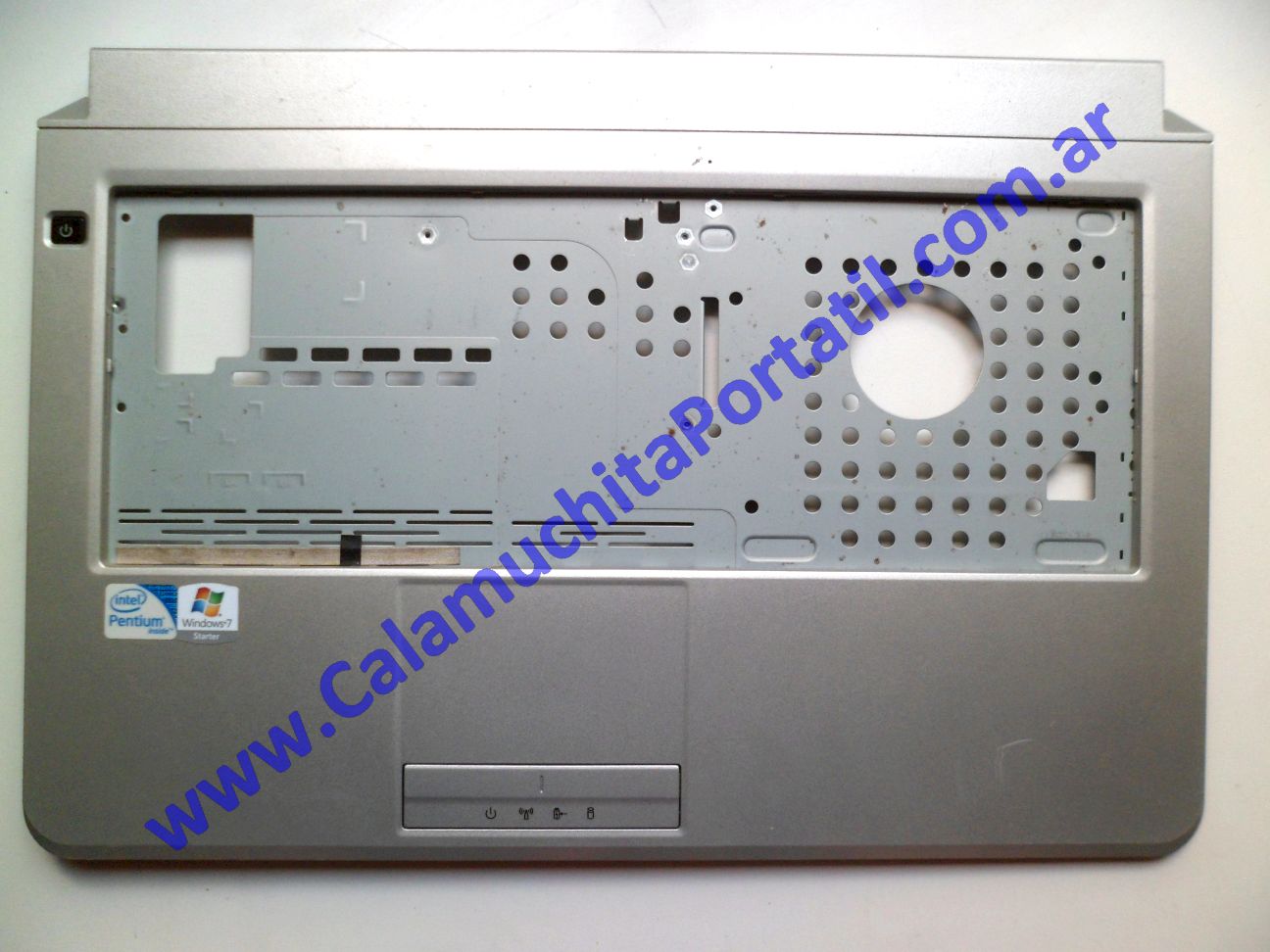 Carcasa Teclado Positivo BGH J-400 - J-410 ⋆ Calamuchita Portátil Carcasa Teclado Positivo BGH J-400 - J-410