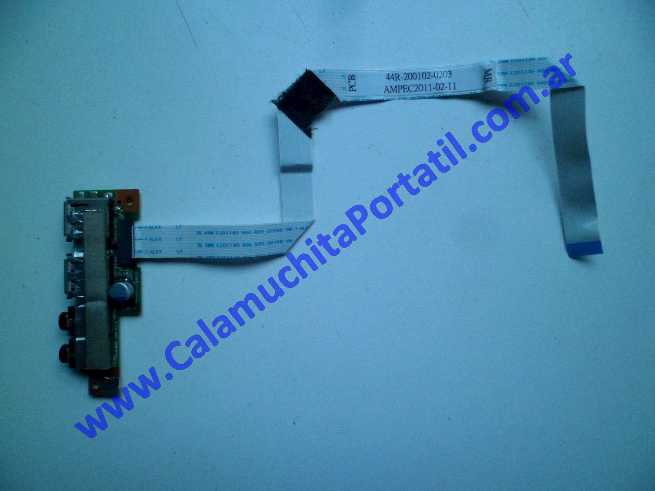 Placa USB Positivo BGH J-400 - J-410 ⋆ Calamuchita Portátil Placa USB Positivo BGH J-400 - J-410