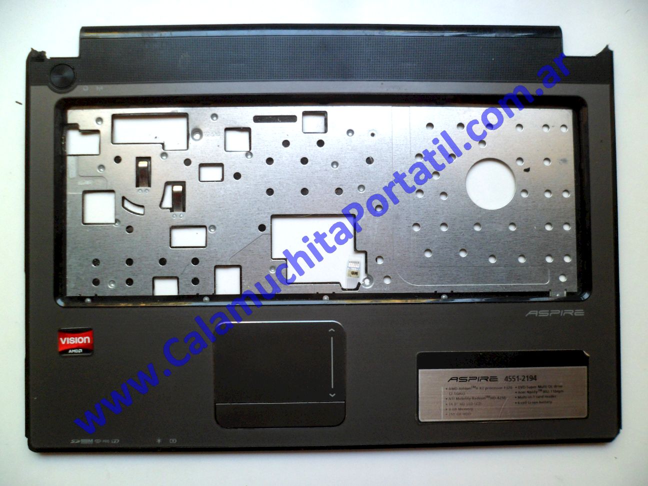 Carcasa Teclado Acer Aspire 4551-2194 - MS2307 ⋆ Calamuchita Portátil Carcasa Teclado Acer Aspire 4551-2194 - MS2307