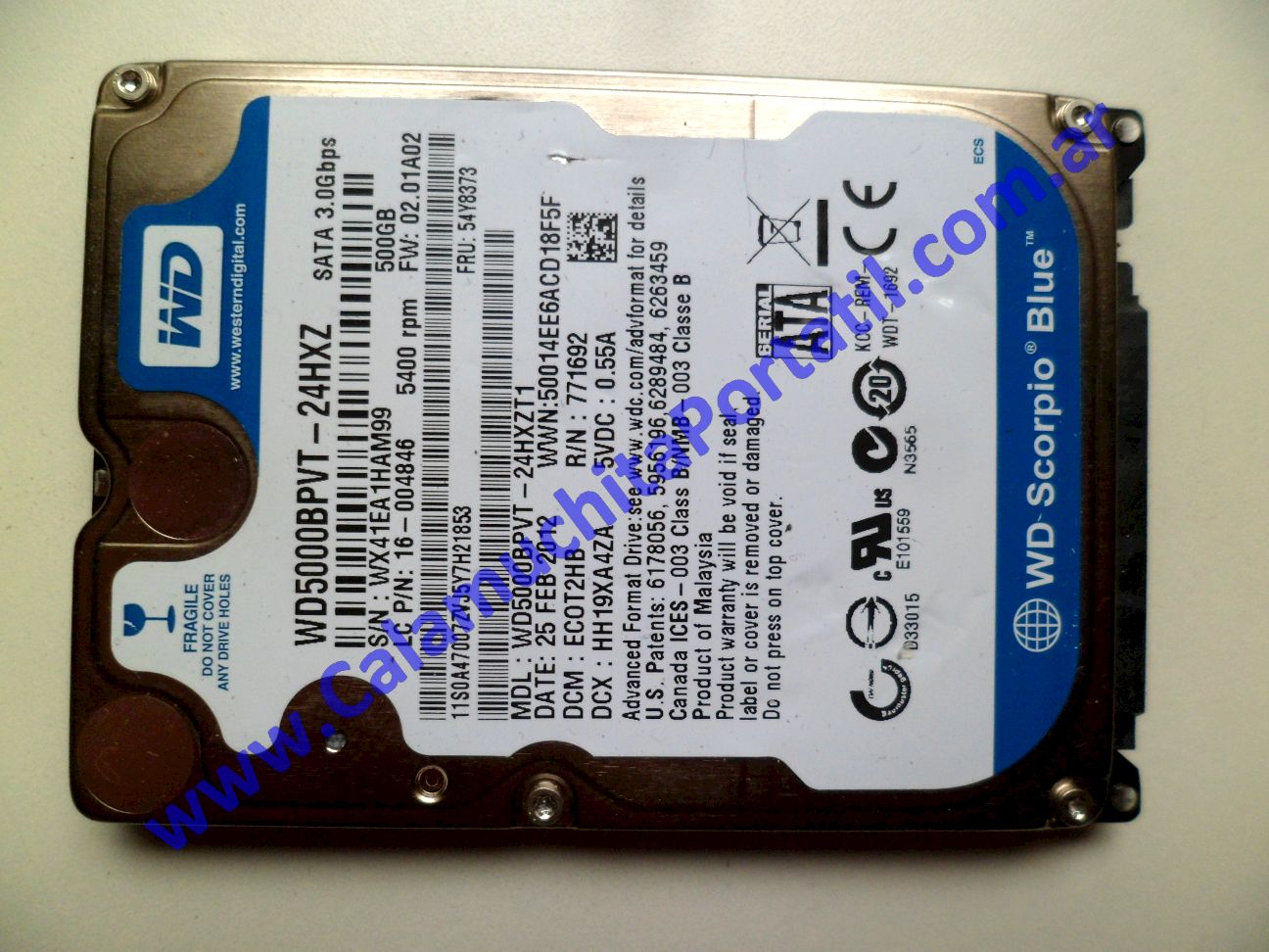 Disco Rígido Acer Aspire 4535-5133 - KBLG0 ⋆ Calamuchita Portátil Disco Rígido Acer Aspire 4535-5133 - KBLG0