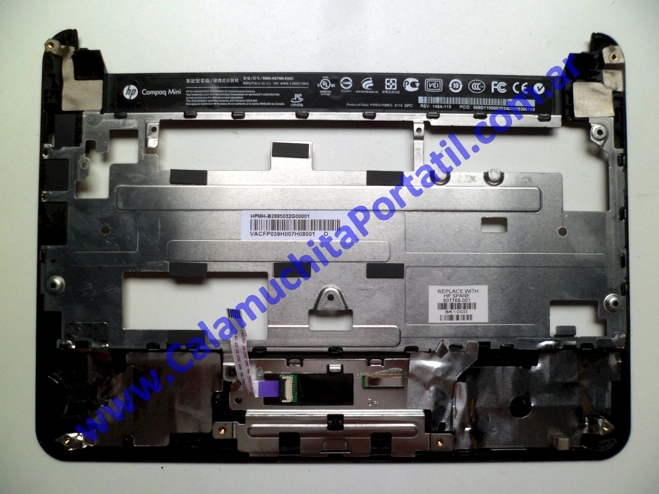 Carcasa Teclado Compaq Mini CQ10-520ES - LD758EA#ABE ⋆ Calamuchita Portátil Carcasa Teclado Compaq Mini CQ10-520ES - LD758EA#ABE