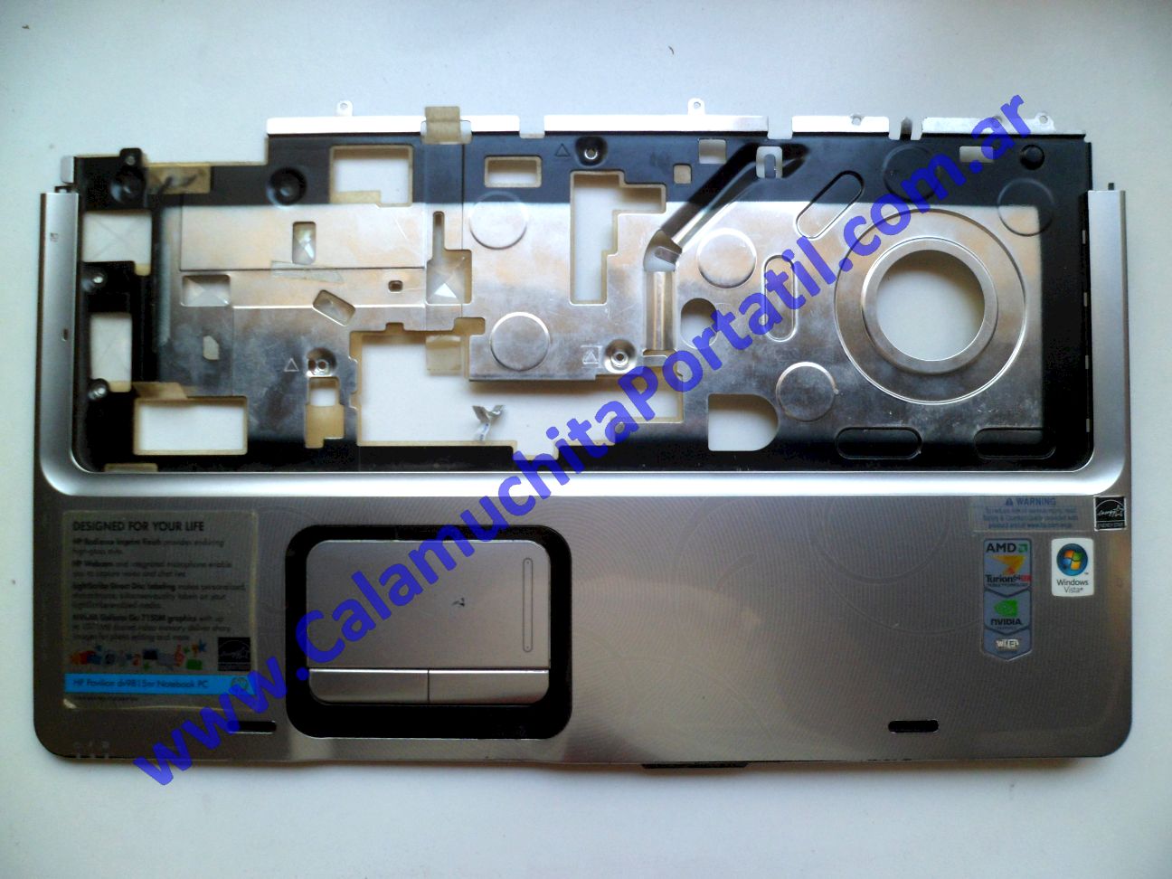 Carcasa Teclado HP Pavilion dv9000 - dv9815nr - KN866UA#ABA ⋆ Calamuchita Portátil Carcasa Teclado HP Pavilion dv9000 - dv9815nr - KN866UA#ABA