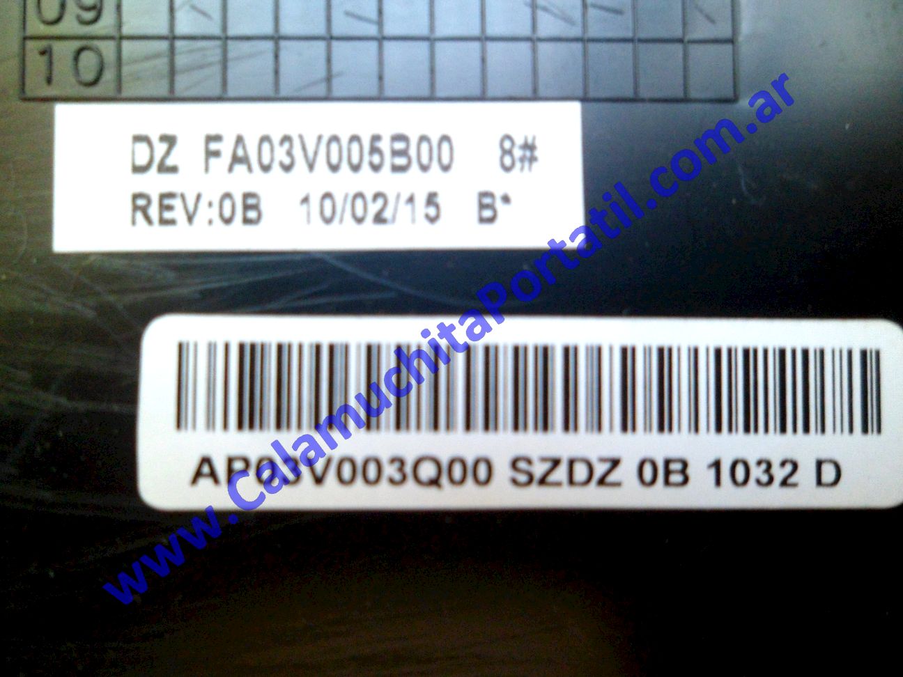 Carcasa Tapa HP Pavilion dv4-2013la - VS604LA#AC8 ⋆ Calamuchita Portátil Carcasa Tapa HP Pavilion dv4-2013la - VS604LA#AC8