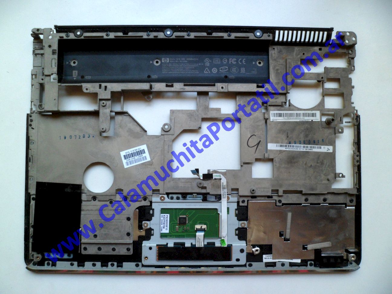 Carcasa Teclado HP Pavilion dv4-2013la - VS604LA#AC8 ⋆ Calamuchita Portátil Carcasa Teclado HP Pavilion dv4-2013la - VS604LA#AC8
