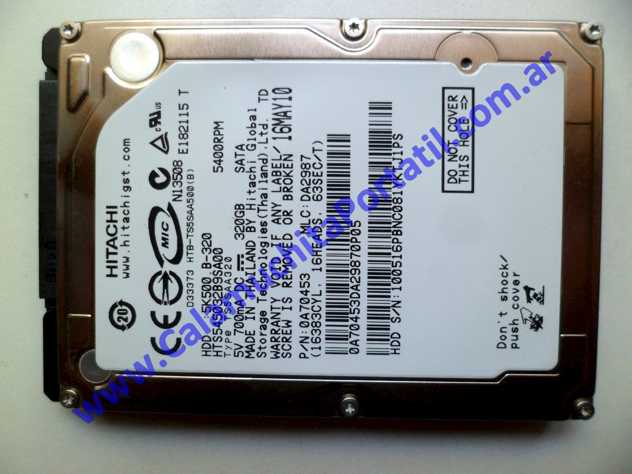 Disco Rígido Sony Vaio VPCM120AL - PCG-21311U ⋆ Calamuchita Portátil Disco Rígido Sony Vaio VPCM120AL - PCG-21311U