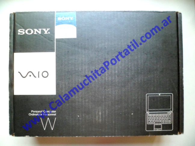 Caja Sony Vaio VPCW120AL - PCG-4V1U