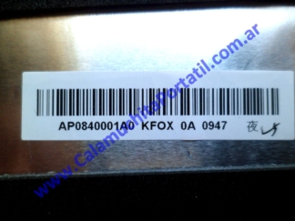 Carcasa Tapa Acer Aspire One D250-1599 - KAV60 ⋆ Calamuchita Portátil Carcasa Tapa Acer Aspire One D250-1599 - KAV60