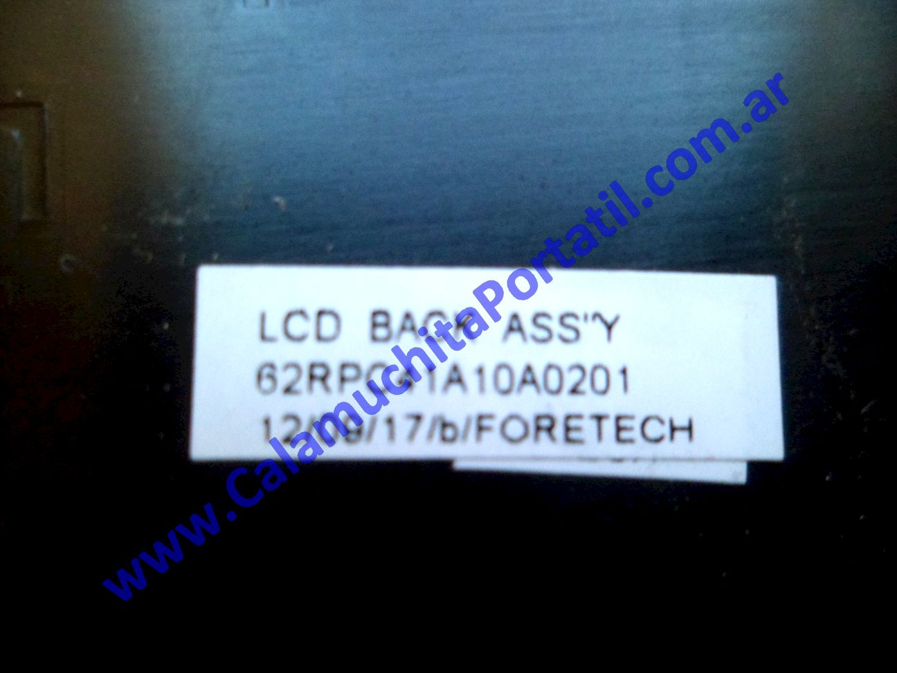 Carcasa Tapa Positivo BGH C-500 - C 530 3D ⋆ Calamuchita Portátil Carcasa Tapa Positivo BGH C-500 - C 530 3D