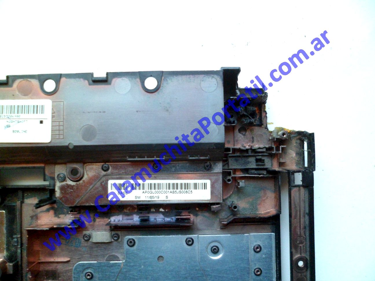 Carcasa Base Lenovo G470 - 20078 ⋆ Calamuchita Portátil Carcasa Base Lenovo G470 - 20078