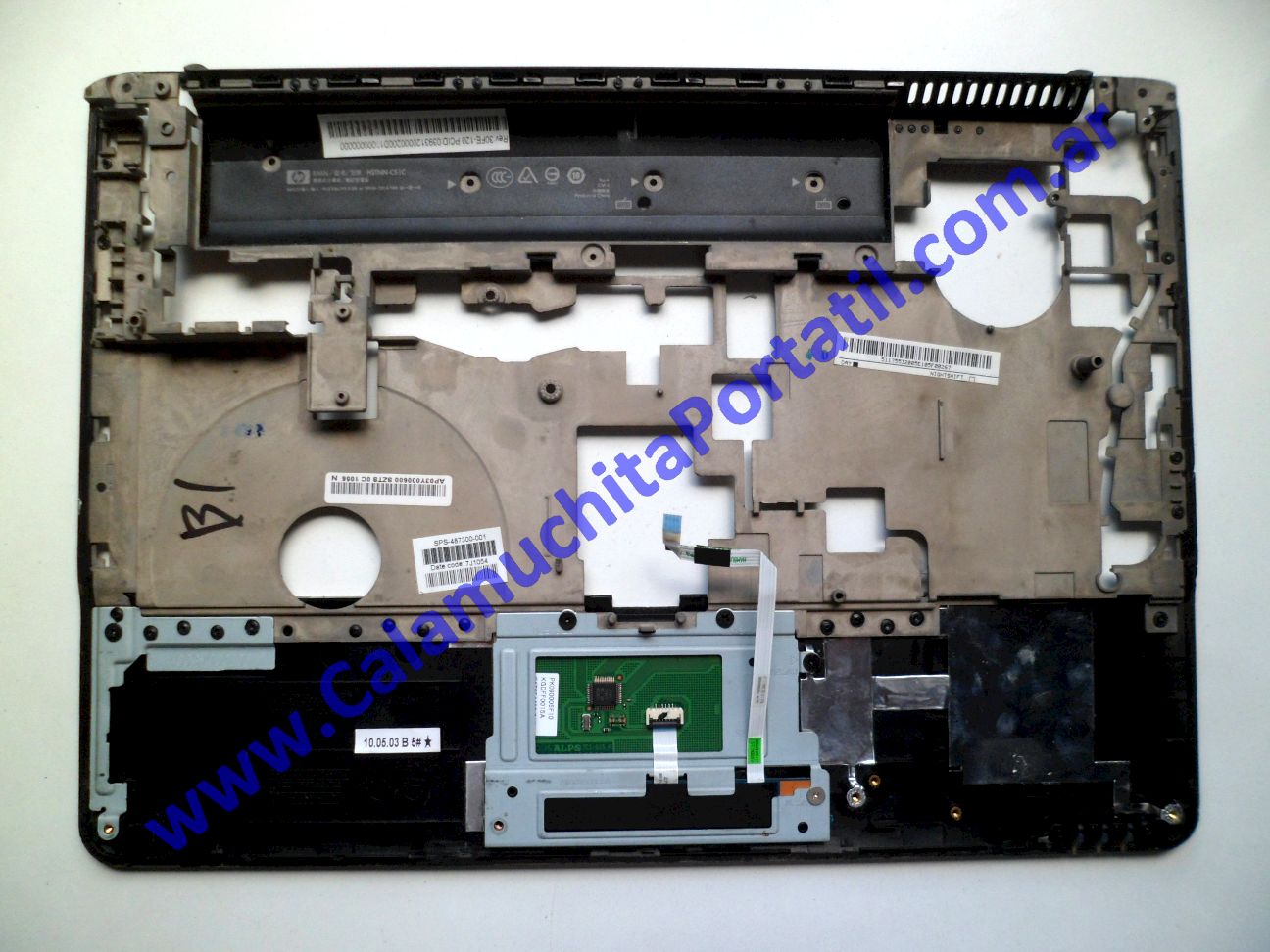 Carcasa Teclado Compaq Presario CQ40-630la - WD222LA#AC8 ⋆ Calamuchita Portátil Carcasa Teclado Compaq Presario CQ40-630la - WD222LA#AC8