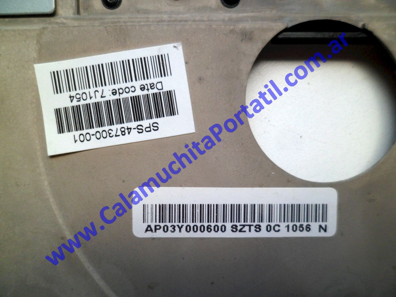 Carcasa Teclado Compaq Presario CQ40-630la - WD222LA#AC8 ⋆ Calamuchita Portátil Carcasa Teclado Compaq Presario CQ40-630la - WD222LA#AC8