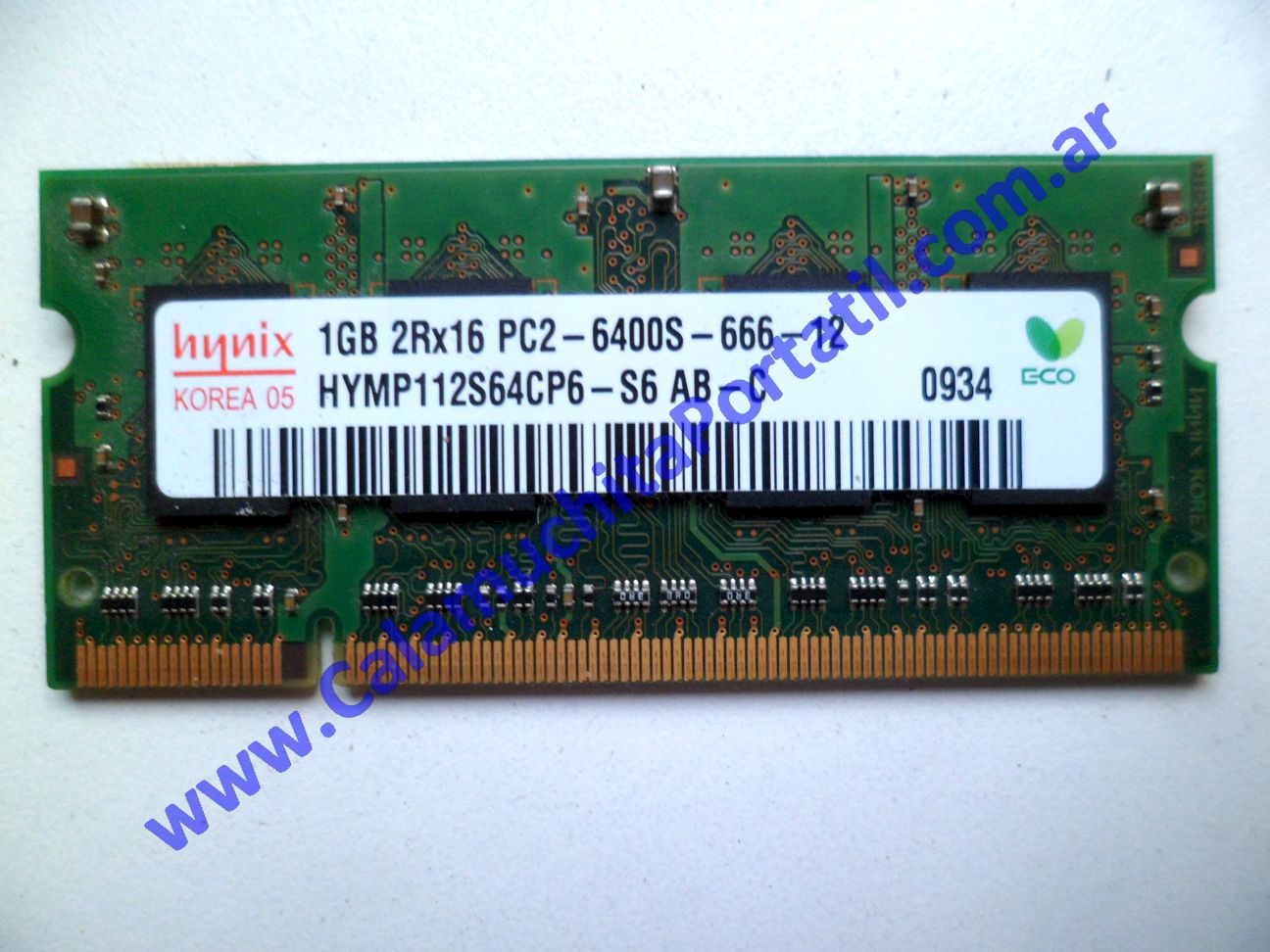 Memoria Dell Inspiron 1440 - PP42L ⋆ Calamuchita Portátil Memoria Dell Inspiron 1440 - PP42L
