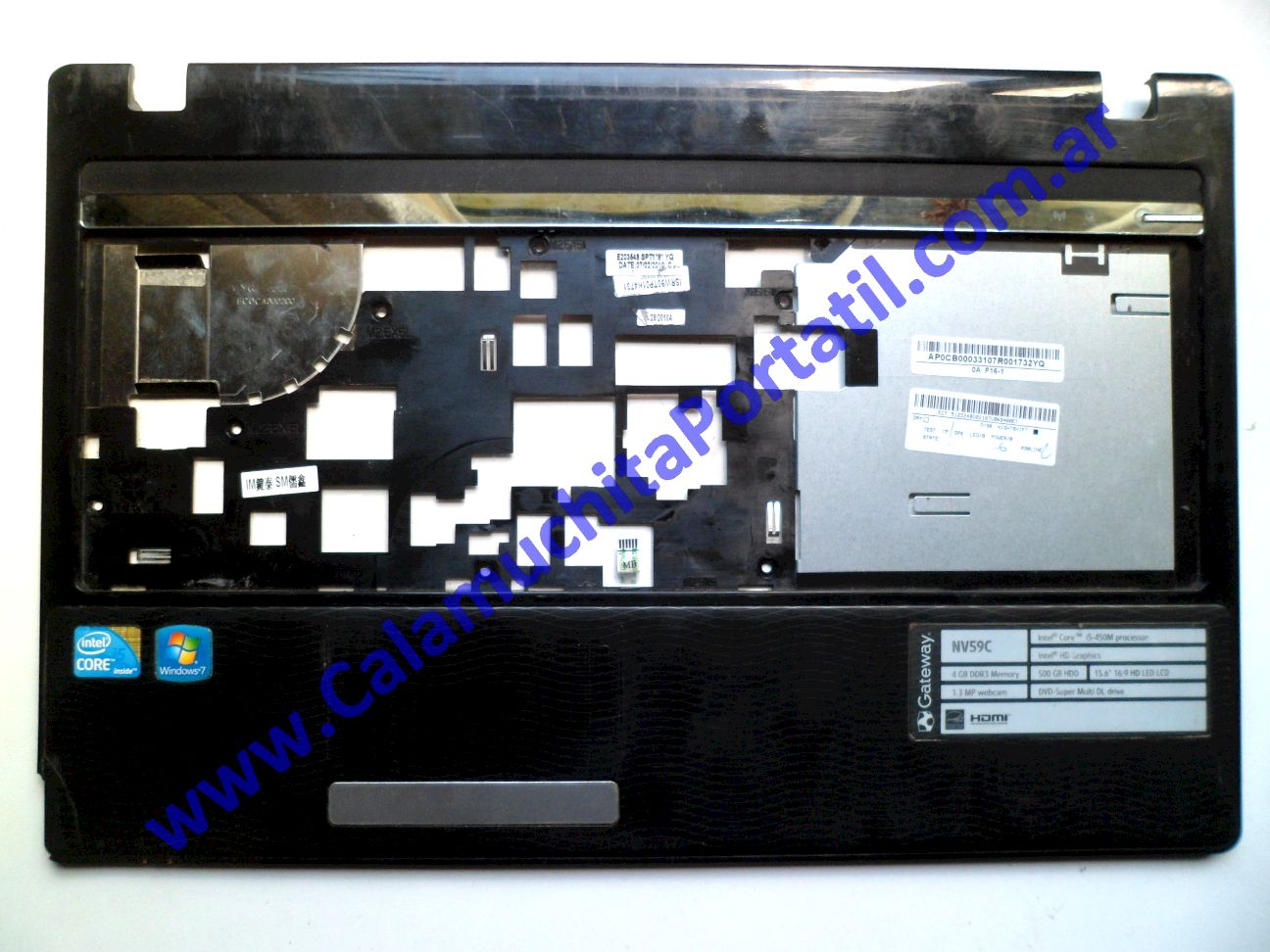 Carcasa Teclado Gateway NV59C - NEW90 ⋆ Calamuchita Portátil Carcasa Teclado Gateway NV59C - NEW90
