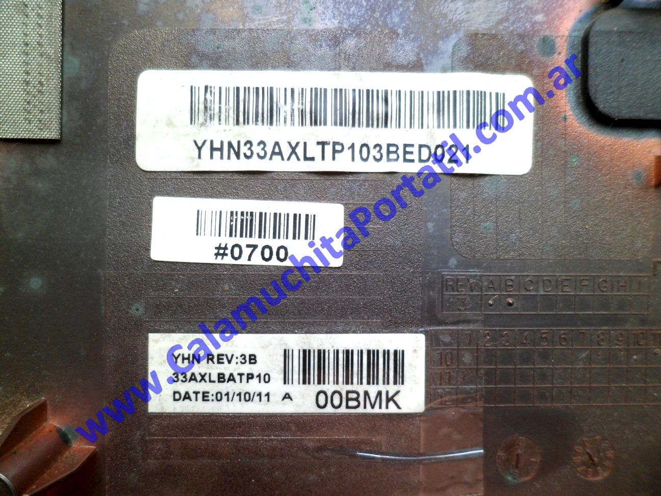 Carcasa Base Compaq Presario CQ56-104LA - XR160LA#AC8 ⋆ Calamuchita Portátil Carcasa Base Compaq Presario CQ56-104LA - XR160LA#AC8