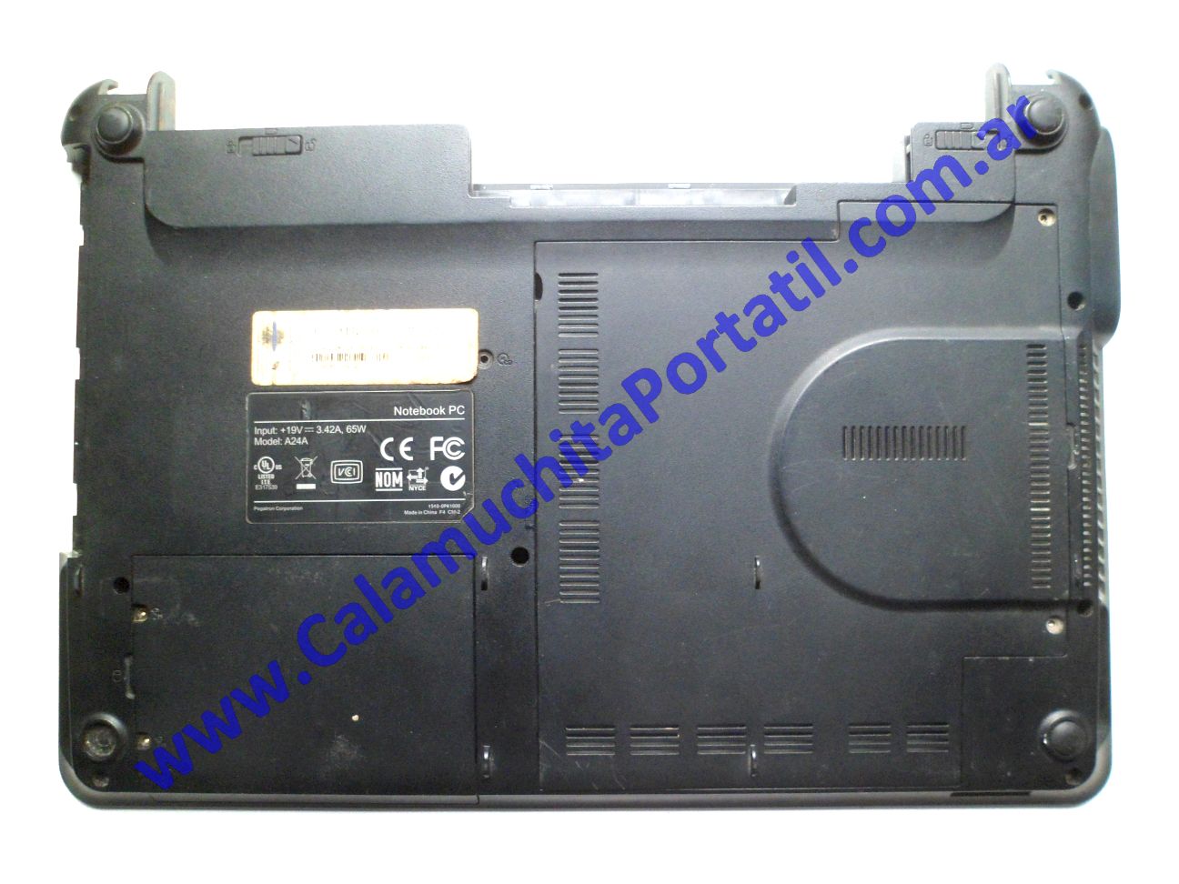 Carcasa Base Commodore KE-A24A B940 ⋆ Calamuchita Portátil Carcasa Base Commodore KE-A24A B940