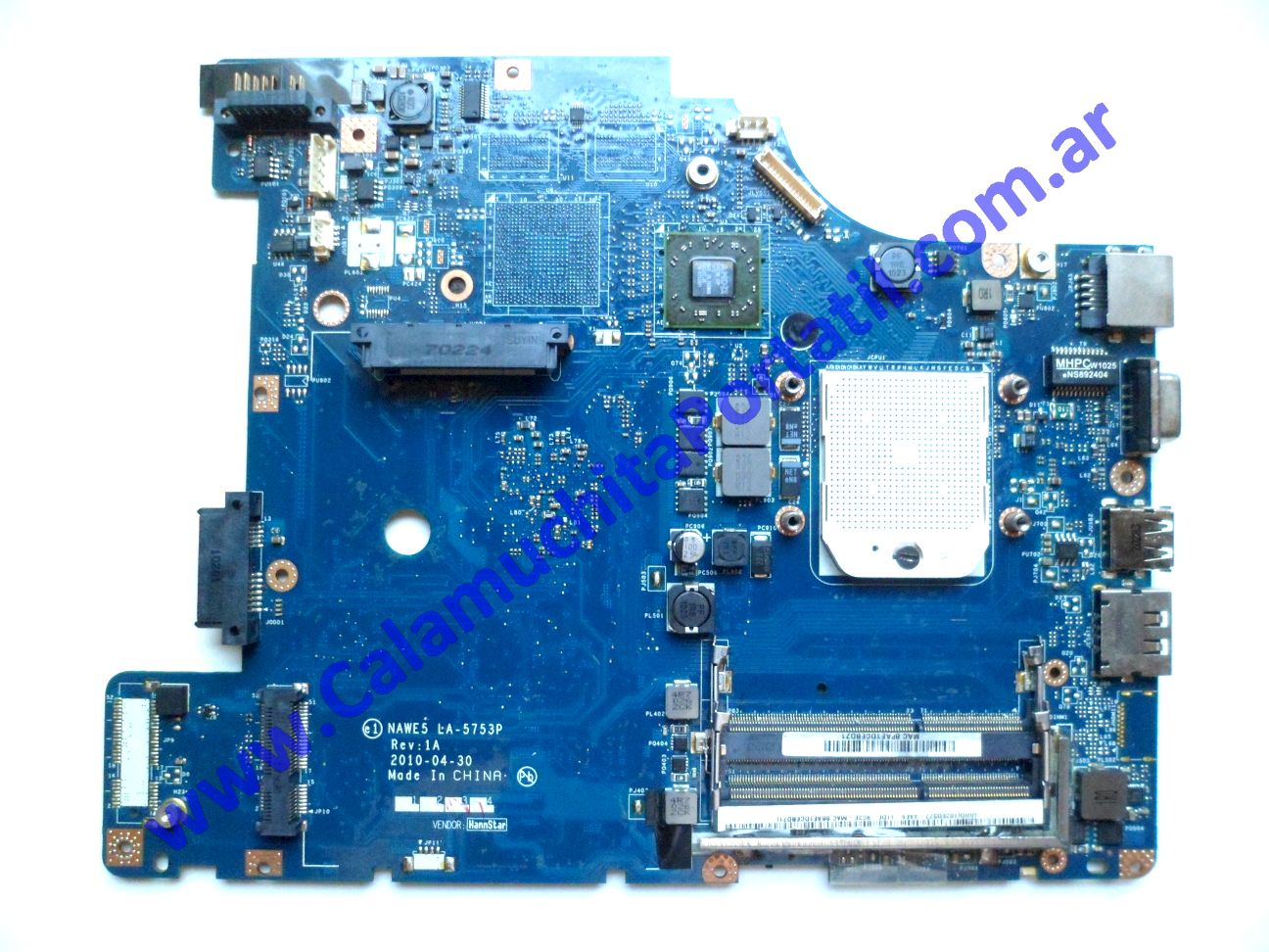 Mother Lenovo G465 - 4382 ⋆ Calamuchita Portátil Mother Lenovo G465 - 4382